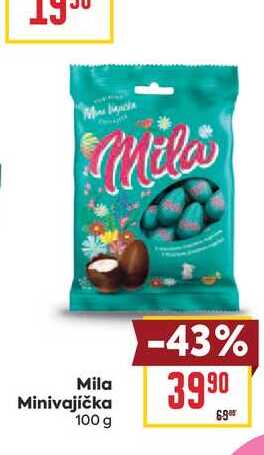 Mila Minivajíčka 100 g