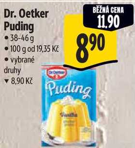 Dr. Oetker Puding, 38-46 g