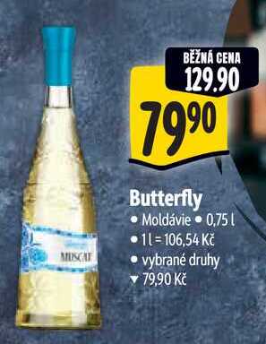 Butterfly, 0,75 l