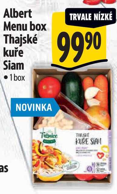 Albert Menu box Thajské kuře Siam