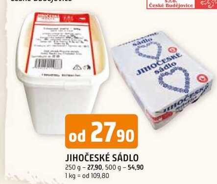 JIHOČESKÉ SÁDLO 250 g 