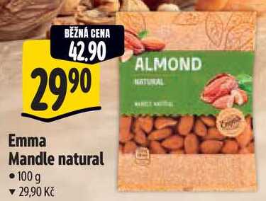 Emma Mandle natural, 100 g 
