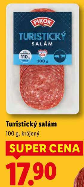 Turistický salám, 100 g