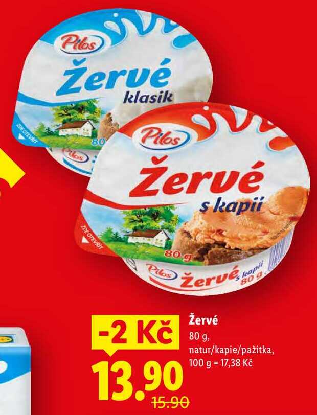 Žervé, 80 g