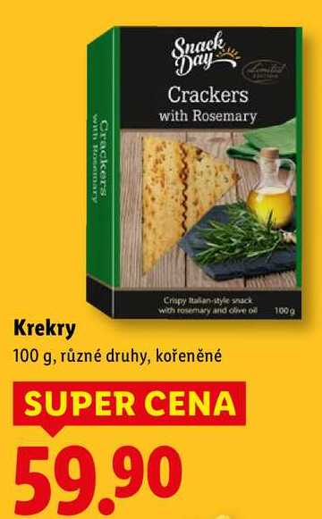 Krekry, 100 g