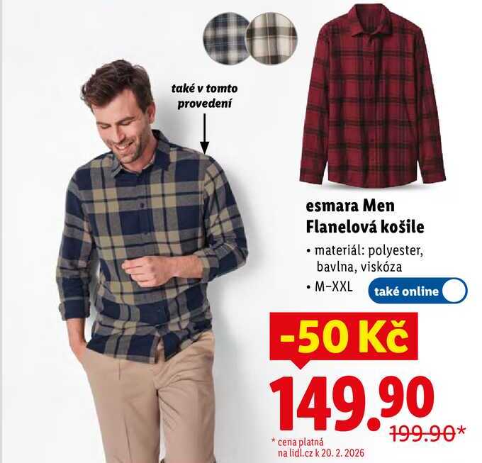 esmara Men Flanelová košile 