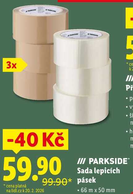 Sada lepicích pásek 