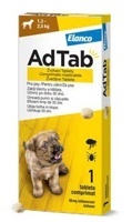 AdTab 56 mg žvýkací tablety pro psy 1,3-2,5 kg 1 ks