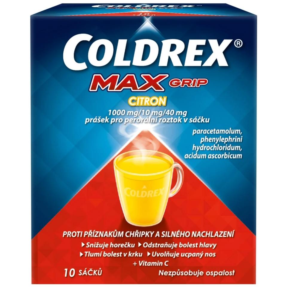 Coldrex MAXGrip Citron 10 sáčků