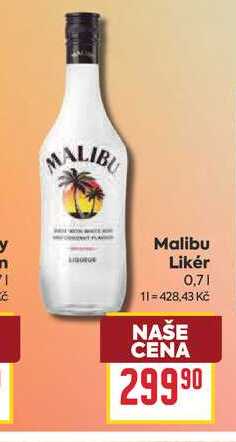 Malibu Likér 0,7l