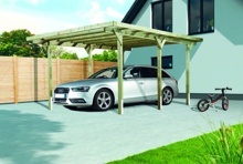 DŘEVĚNÝ PŘÍSTŘEŠEK PRO AUTO STELMET