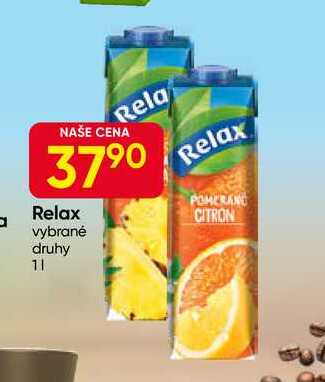Relax vybrané druhy 1l