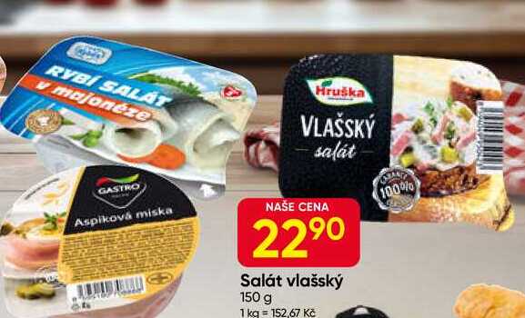 Hruška Salát vlašský 150 g