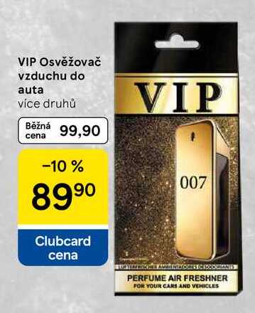 VIP Osvěžovač vzduchu do auta