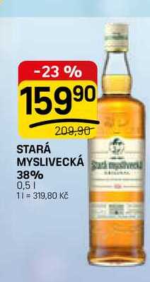 STARÁ MYSLIVECKÁ 38% 0,5l