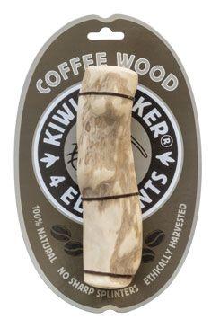 Hračka pes 4elements coffee wood dřevo XL Kiwi