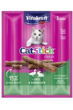 Vitakraft cat pochoutka stick mini rabbit/duck 3x6g