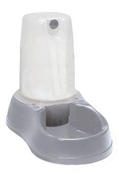 Miska se zásobníkem na vodu 1,5l protiskluzový šedá Zolux