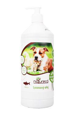 Natureca lososový olej 100% 1000ml