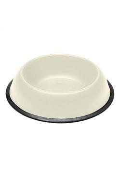 Miska kovová protiskluz Mira KC 76 ivory 0,9l FP