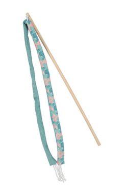 Hračka kočka udice Ethicat Leaf stuhy catnip Zolux