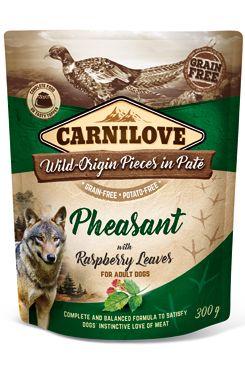 Carnilove Dog Pouch paté pheasant & raspberry 300g