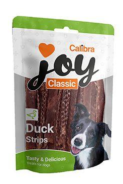 Calibra Joy Dog Classic Duck Strips 80g New