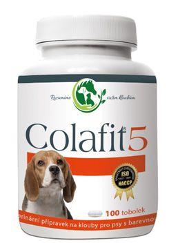 Colafit 5 na klouby pro psy barevné 100 tablet