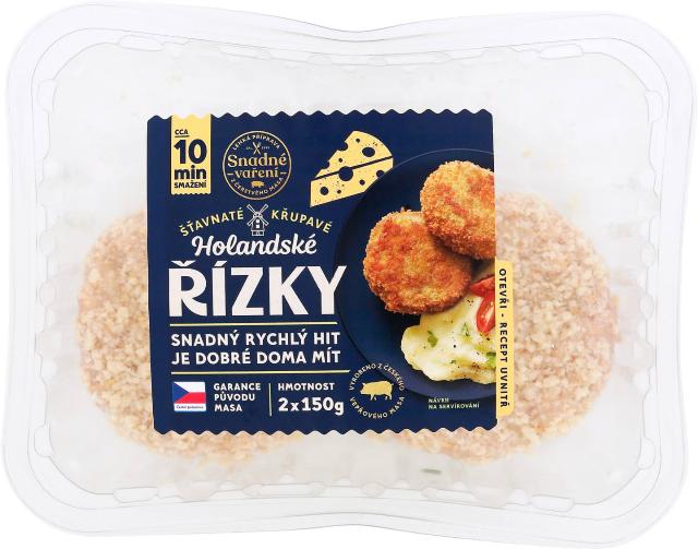 Snadné vaření Holandské řízky