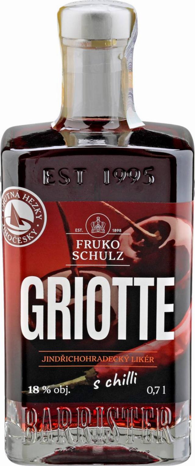 Griotte Likér s chilli 18 %