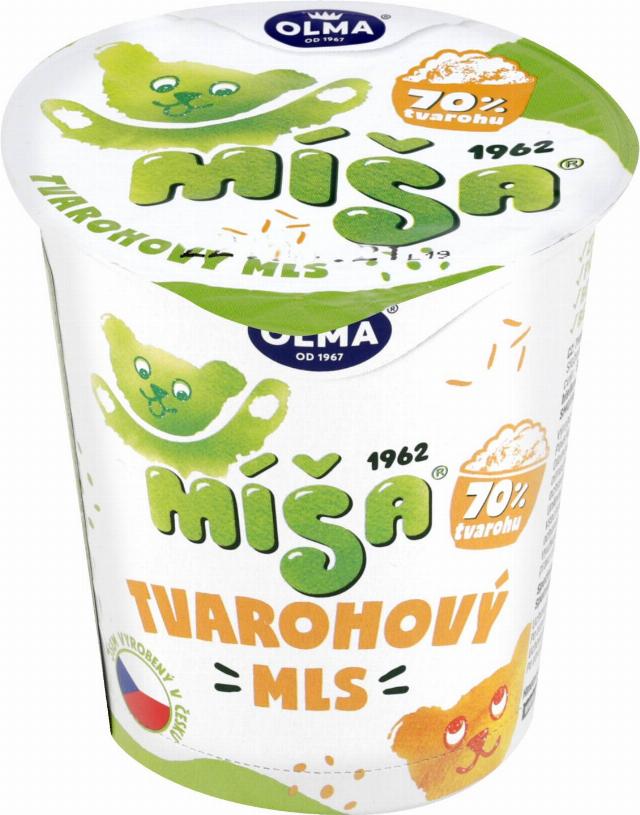 Míša tvarohový mls
