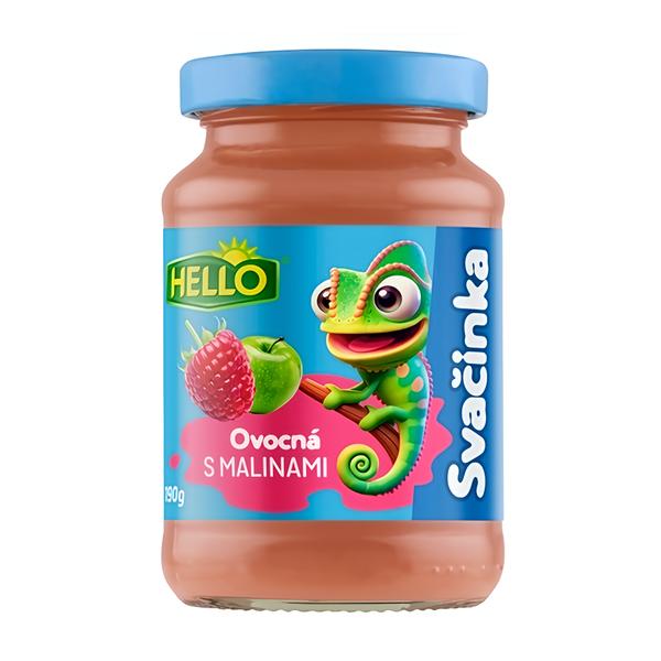 Hello Ovocná svačinka s malinami