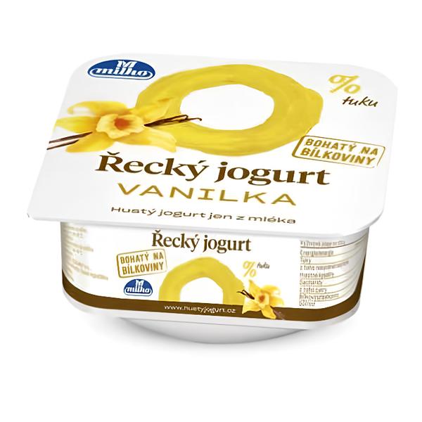Milko Řecký jogurt 0% vanilka