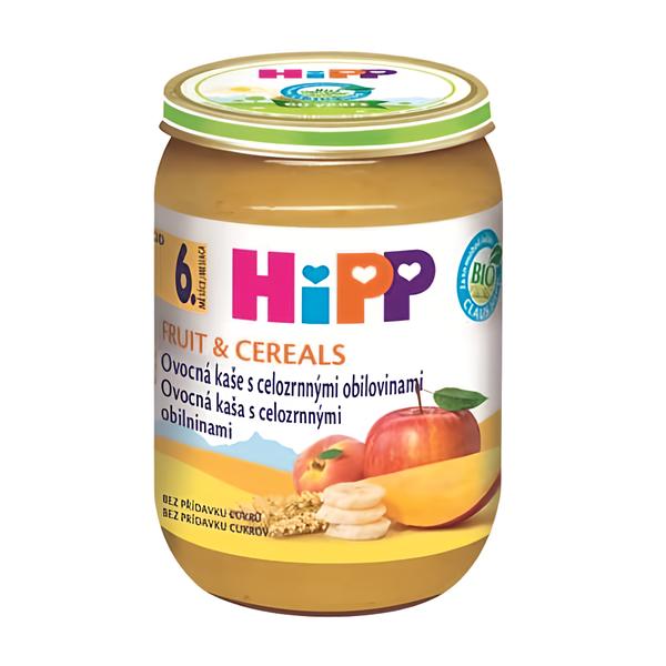 HiPP BIO Ovocná kaše s celozrnnými obilovinami