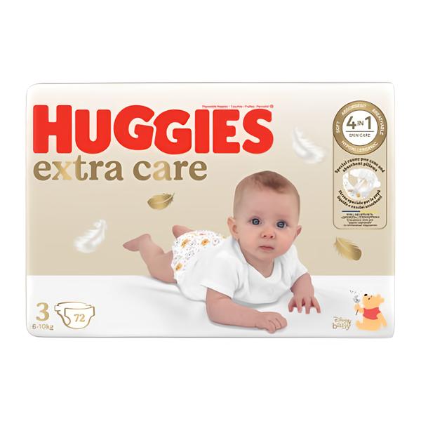 Huggies Extra Care vel. 3 (6-10kg)