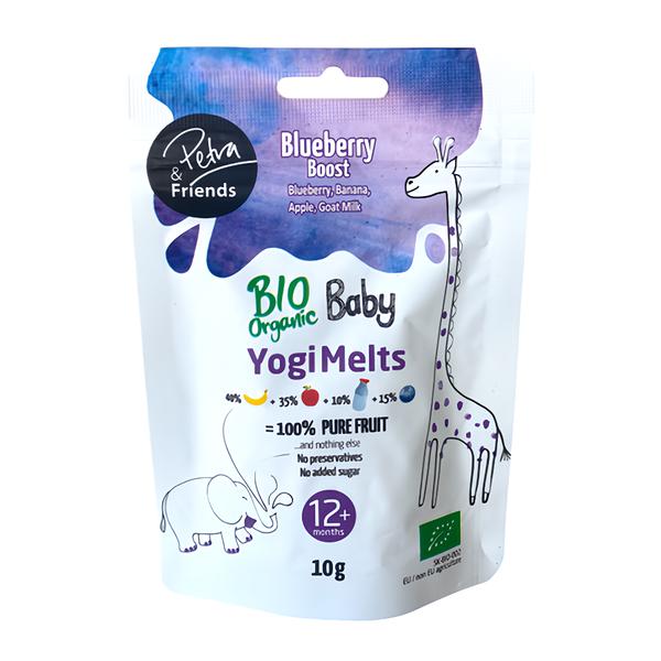 Petra & Friends BIO Ovocné smoothie kousky sušené mrazem s borůvkami a kozím mlékem