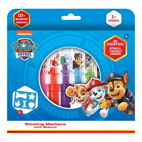 JIRI MODELS Foukací fixy 10+1 Tlapková patrola