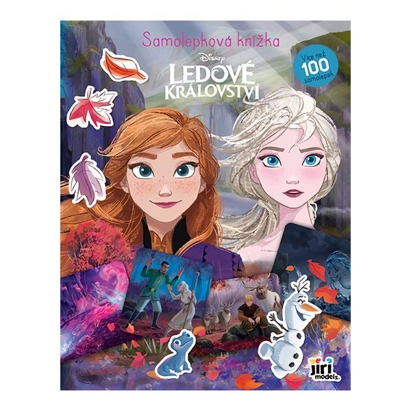 JIRI MODELS Samolepková knížka Ledové království