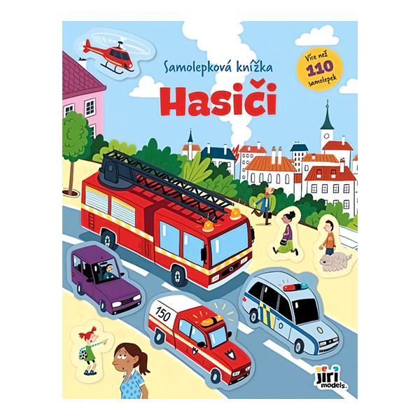 JIRI MODELS Samolepková knížka Hasiči