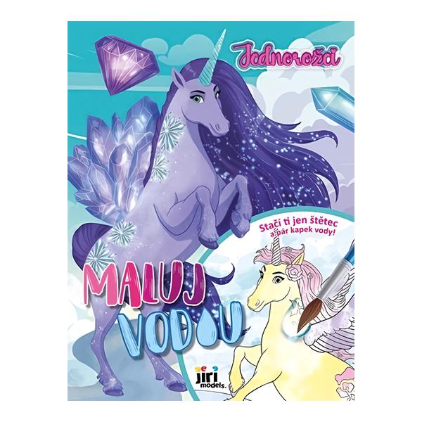 JIRI MODELS Maluj vodou A4 Jednorožci
