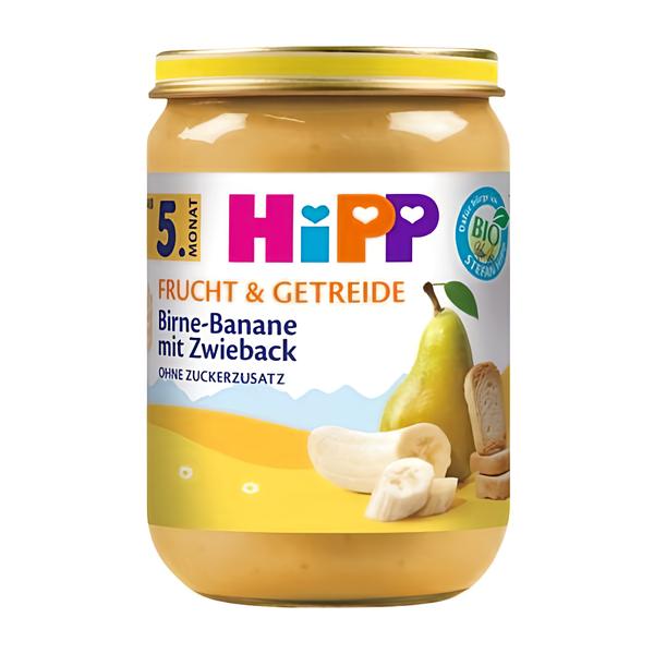 HiPP BIO Ovoce a cerálie Hruška-banán-suchary
