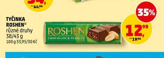 TYČINKA ROSHEN, 38 g