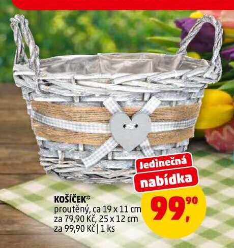 KOŠÍČEK, 1 ks