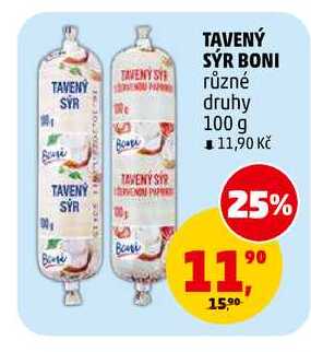 TAVENÝ SÝR BONI, 100 g 