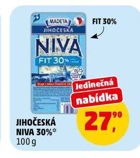 JIHOČESKÁ NIVA 30%, 100 g