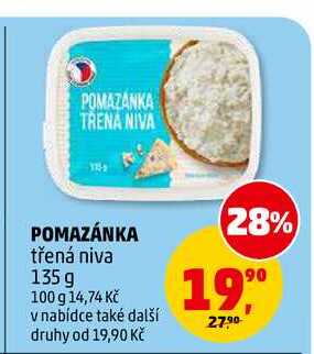 POMAZÁNKA třená niva, 135 g