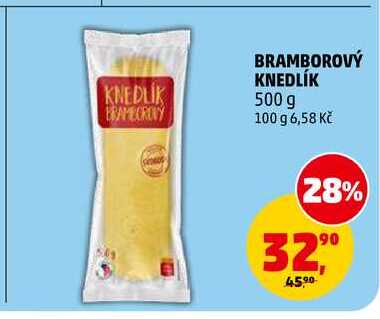 BRAMBOROVÝ KNEDLÍK, 500 g