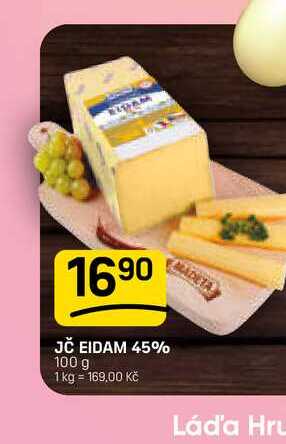JČ EIDAM 45% 100 g