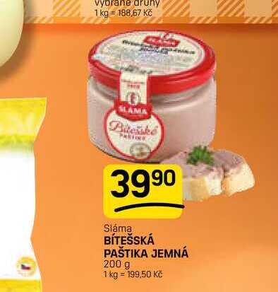 BÍTEŠSKÁ PAŠTIKA JEMNÁ 200 g 
