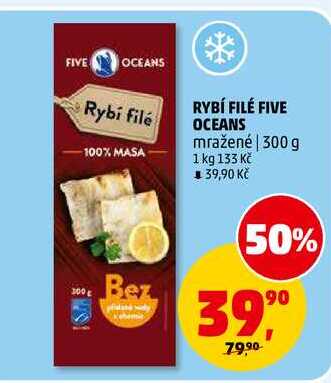 RYBÍ FILÉ FIVE OCEANS, 300 g